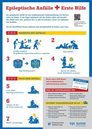 Erste Hilfe Plakat für Erwachsene